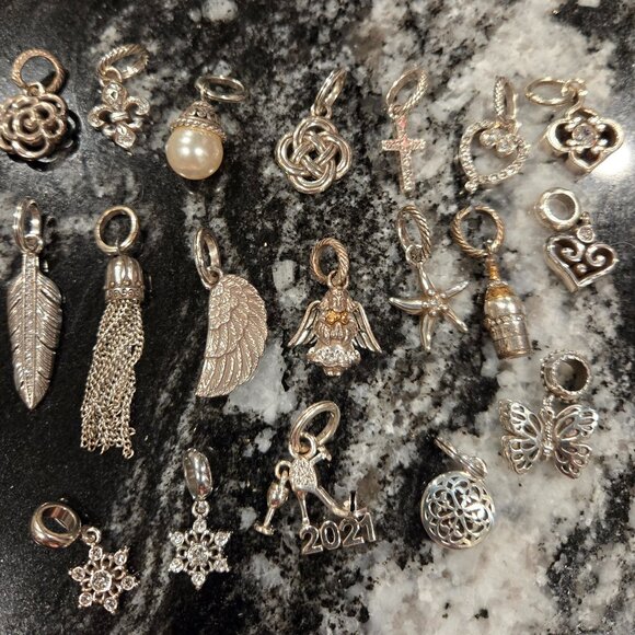 Brighton Bracelet Charms Set of 19 Variety